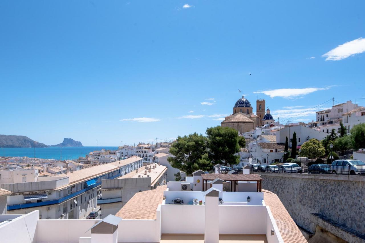 Atico Vistas Al Mar, Terraza, Piscina Y Parking By Vero Altea Dış mekan fotoğraf